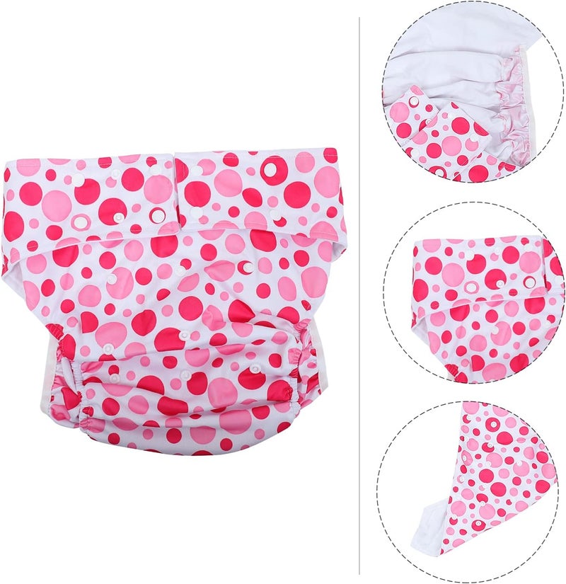 cheekyglo Nighttime Cloth Diaper Adults Cloth Diapers Adult Cloth Diaper Nappy Reusable Washable Elderly Incontinence Protection Nappies Underwear for Men or Women Cloth Diaper Bedridden - Image 3