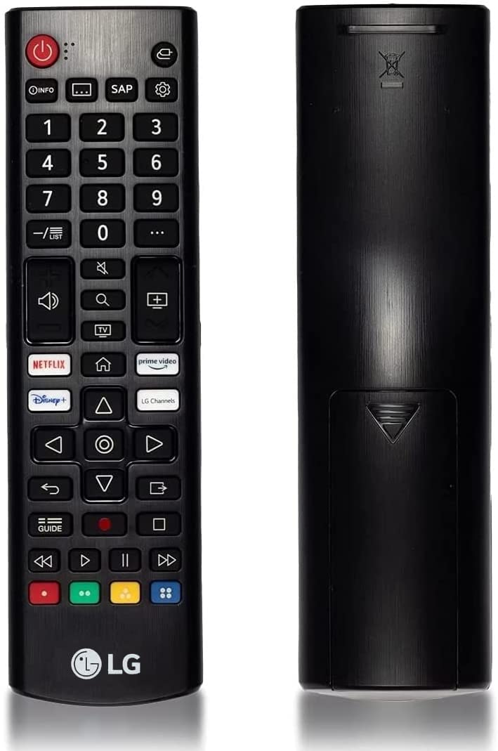 AKB76037601 OEM Replacement Universal Remote Control for LG LED OLED LCD Webos 4K 8K UHD HDTV HDR Smart TV with Prime Video, Disney Plus, Netflix, LG Channels Buttons