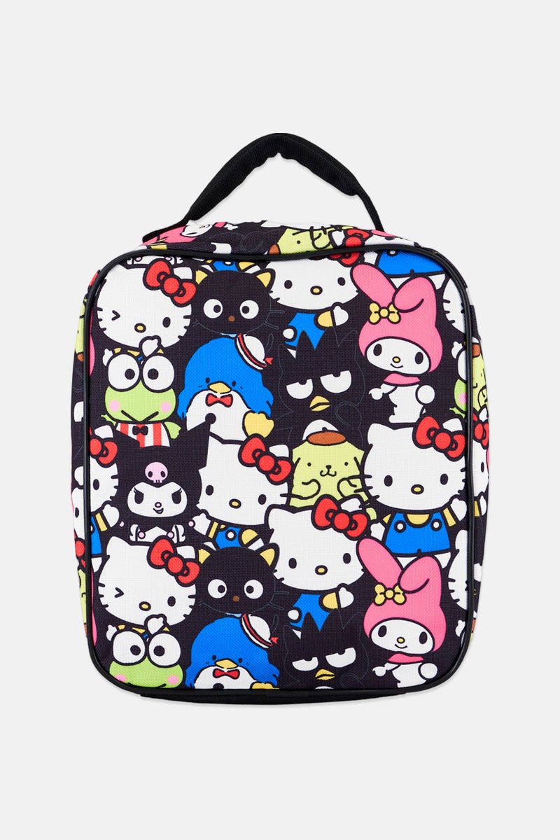 Sanrio Kids Girl Allover Print Hello Kitty And Friends Lunch Bag, Multicolor - Image 2