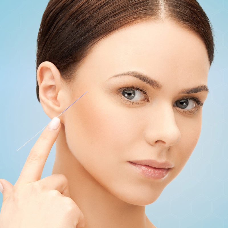 Maitys 360 Pieces Ear Hole Floss Piercing Cleaner Floss Disposable Piercing Aftercare Cleaning Line Ear Hole Care Cleaning Tool for Women Men(Blue, Rose Red, Purple) - Image 5