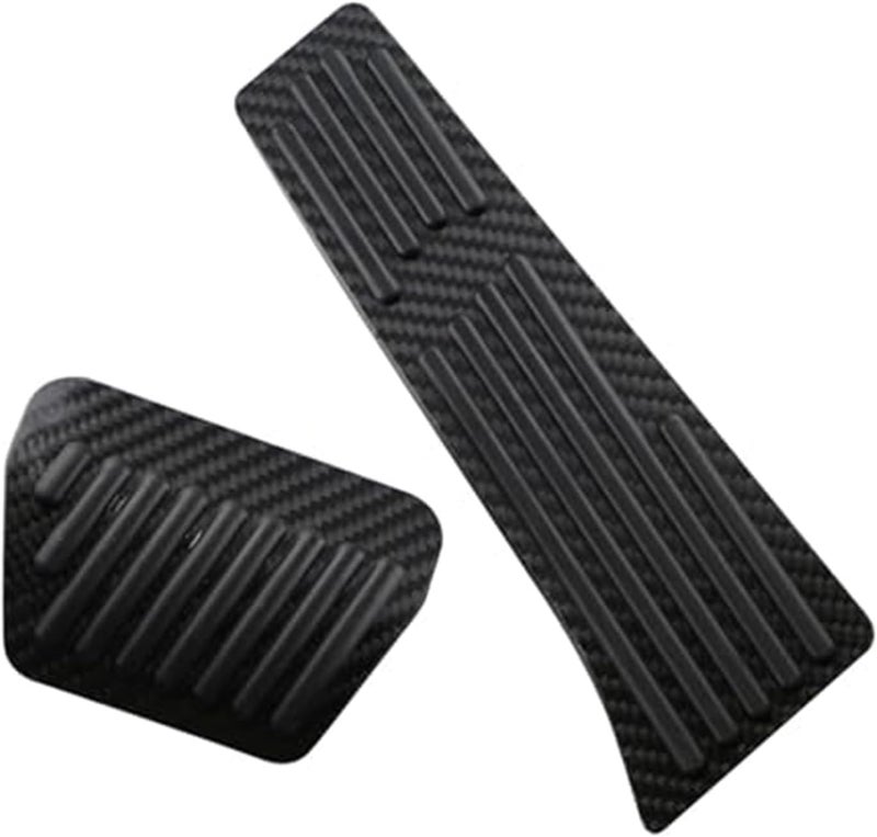 QASULER Carbon Fiber Car Pedal Covers for BMW - Image 5