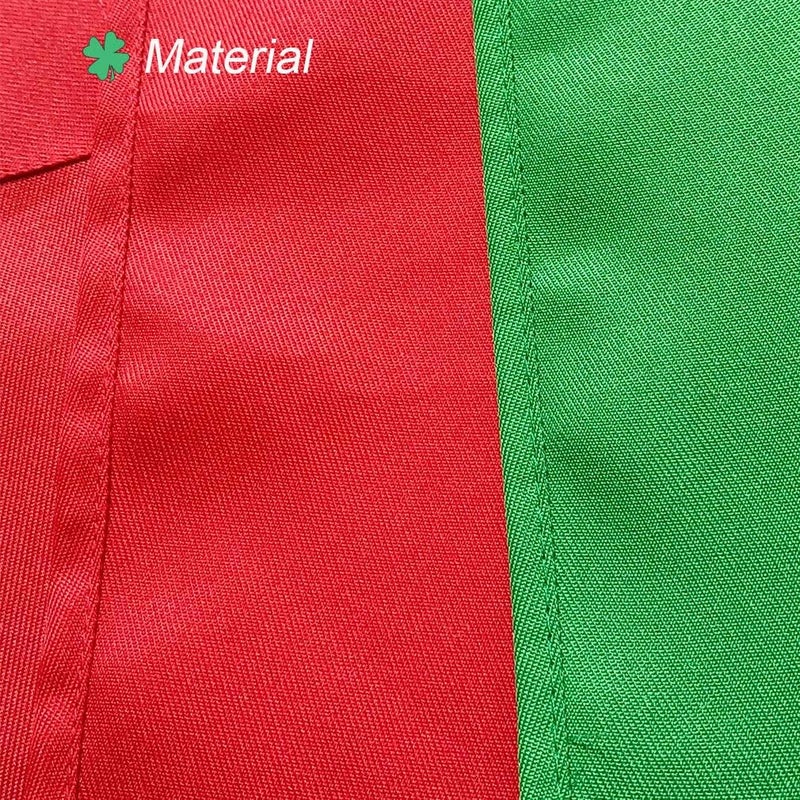 multifuns 2 Sets Green&Red Kids Apron and Chef Hat Set-Childrens Kids Apron for Girls Boys Cooking Painting Baking Wear 5-12 Ages. - Image 4