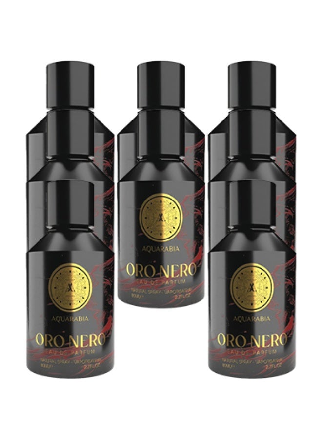 AquArabia 8 Pieces Oro Nero Perfume For Women 100ml EDP - Image 1
