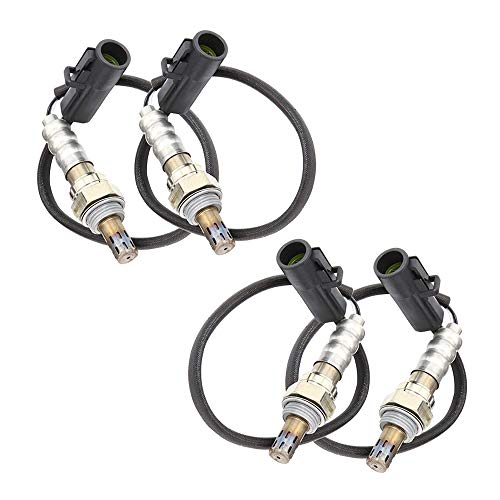 A ABIGAIL 4PCS Oxygen Sensor O2 Sensor Front Rear Upstream Downstream for Ford, Lincoln, Mercury & Mazda - Ranger, Mustang, Expedition, Explorer, Escape, F150, Tribute Compatible with Bosch 15717 - Image 1