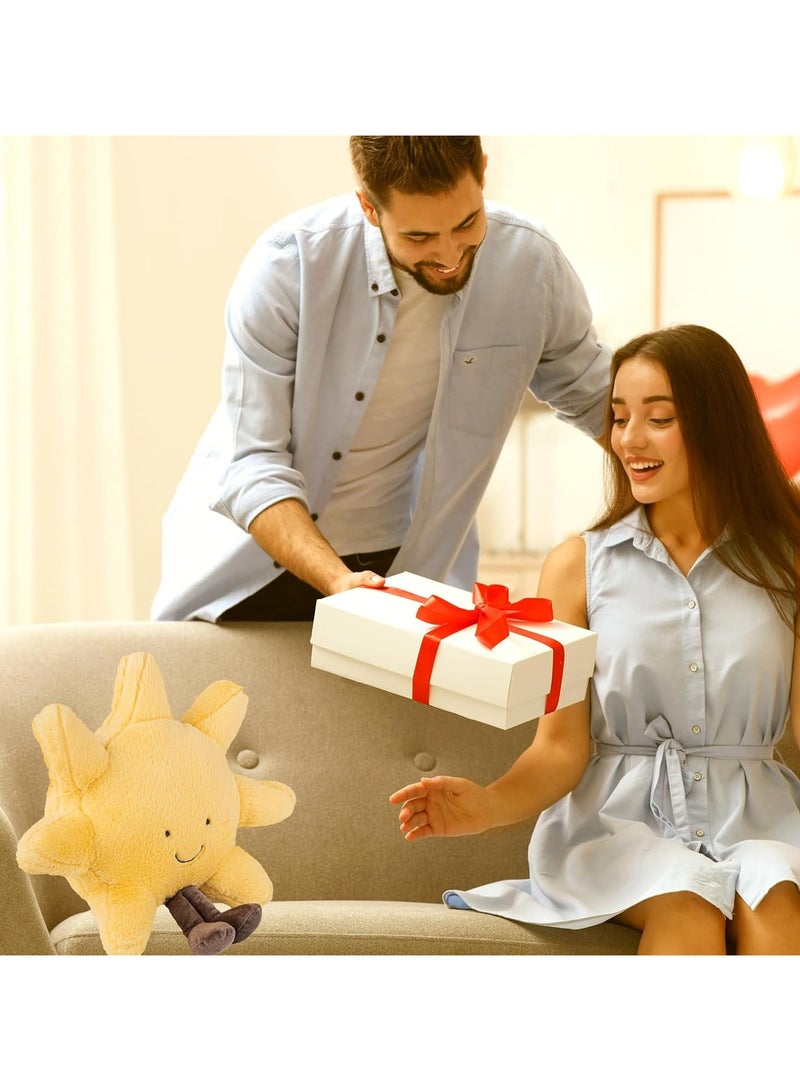 general Adorable Sun Plush Toy, Smiling and Fun Sun-Shaped Pillow, 12-Inch Yellow Sunshine Plush Animal, Soft Plush Sun Animal Pillow, Perfect Birthday Gift for Kids - Image 4