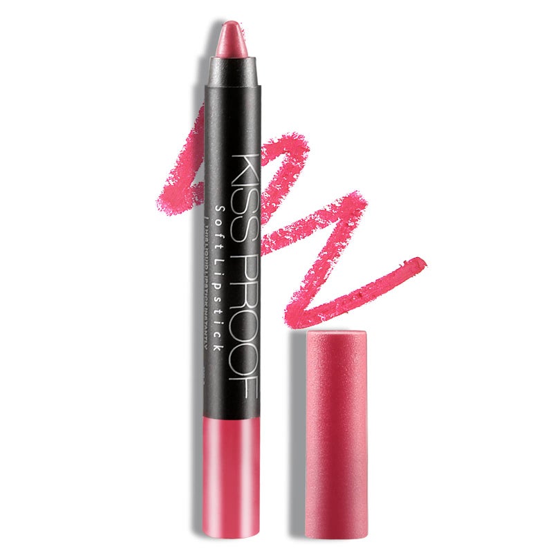 Boobeen Matte Lipstick Pencil Lip Crayon Stick Matte Velvet Lipgloss Creamy Lip Liner Full Coverage High Pigment Waterproof Non-Fade Lipstick for Women, Matte Lip Stain with Smooth Makeup (#04) - Image 1