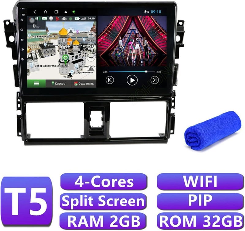 Wivplex DSP 4G Android 10 Car Multimedia Player for Toyota Yaris VIOS - Image 2