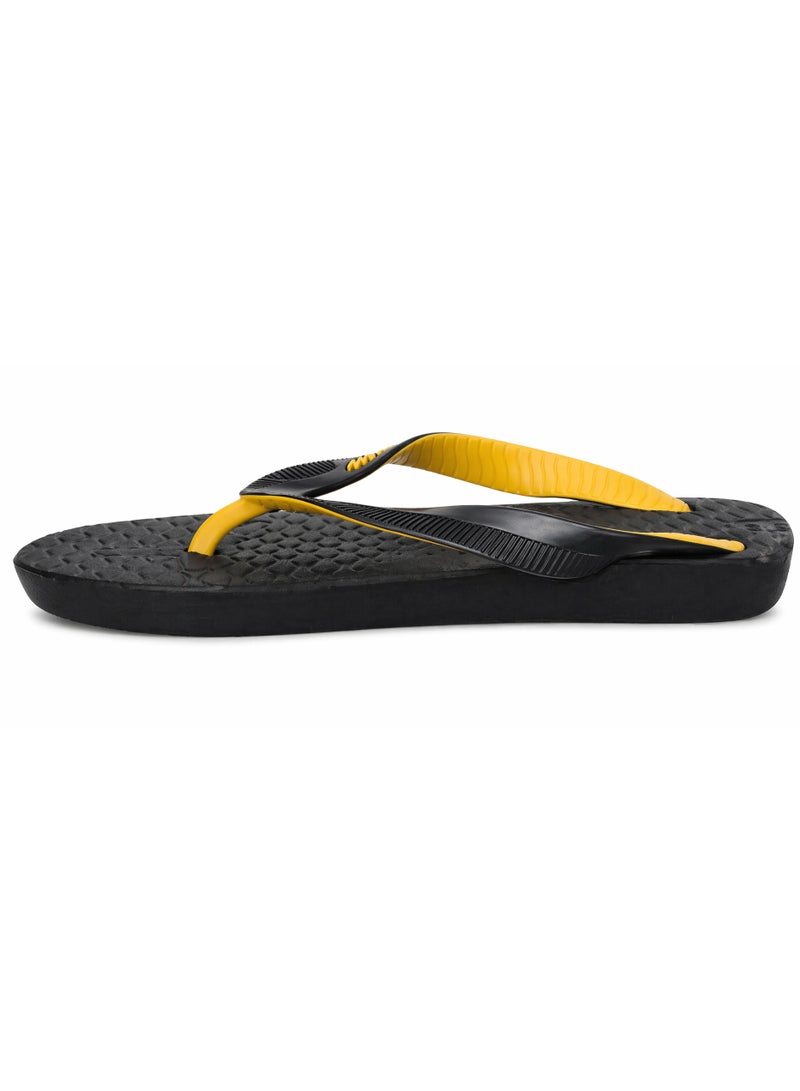EXPRESS Wave Slipper - Black × Yellow - Image 2