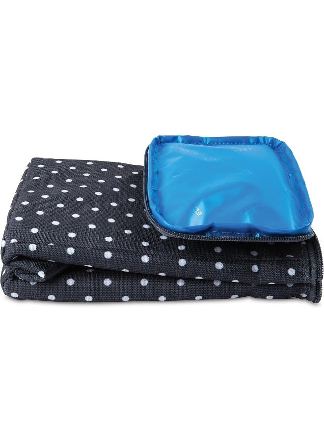 PackIt Freezable Double Bottle Bag, Built with EcoFreeze Technology, Collapsible, Reusable, Zip Closure, Buckle Handle, Perfect for Breastmilk and Formula On the Go - Image 4