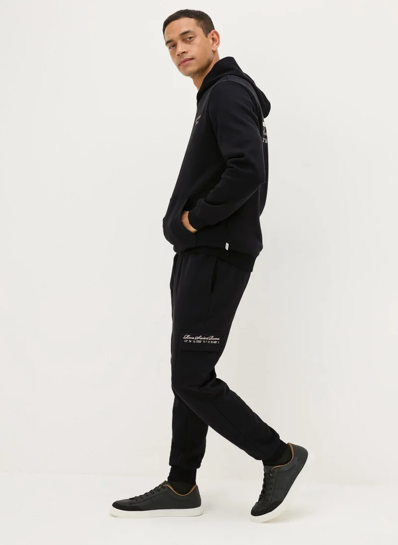 Matalan Black Liberte Cargo Jogging Bottoms