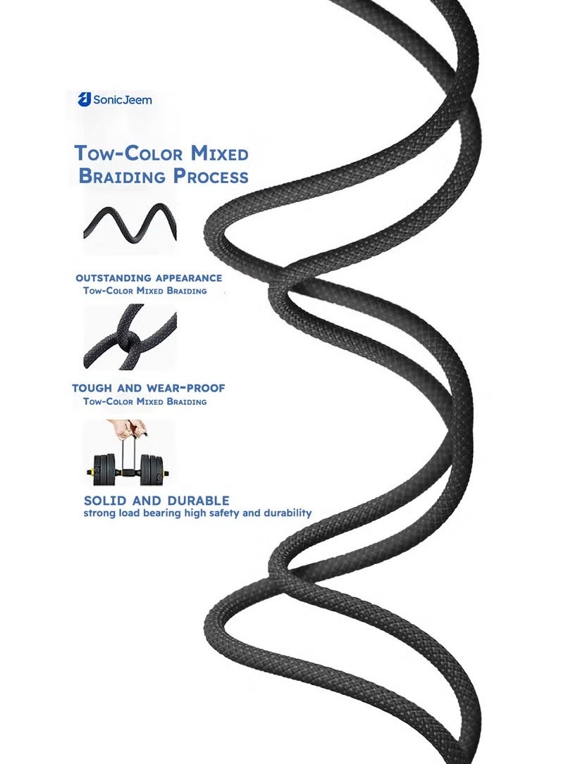 SONIC JEEM Sonic Gym Super Charging 100W TYPE-C Charging Cable with Digital Display - 1m, Black - Image 5