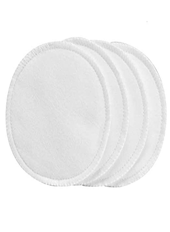 ANTIL'S Reuseable & Washable Maternity Nursing Breast Pad for Feeding Mothers (4 Pieces) White - Image 1