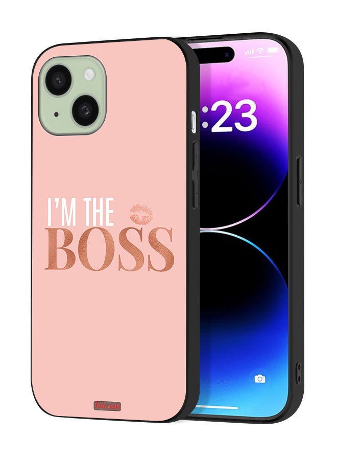 Tolwak Apple iPhone 15 Protective Case Cover I Am The Boss - Image 1
