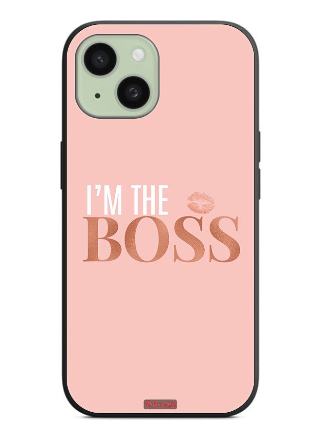 Tolwak Apple iPhone 15 Protective Case Cover I Am The Boss - Image 2