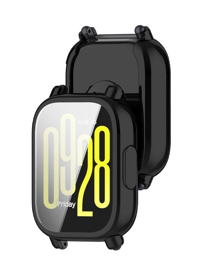 Suitable for Redmi Watch 5 Lite TPU Shockproof Protective Case Black  - Image 2