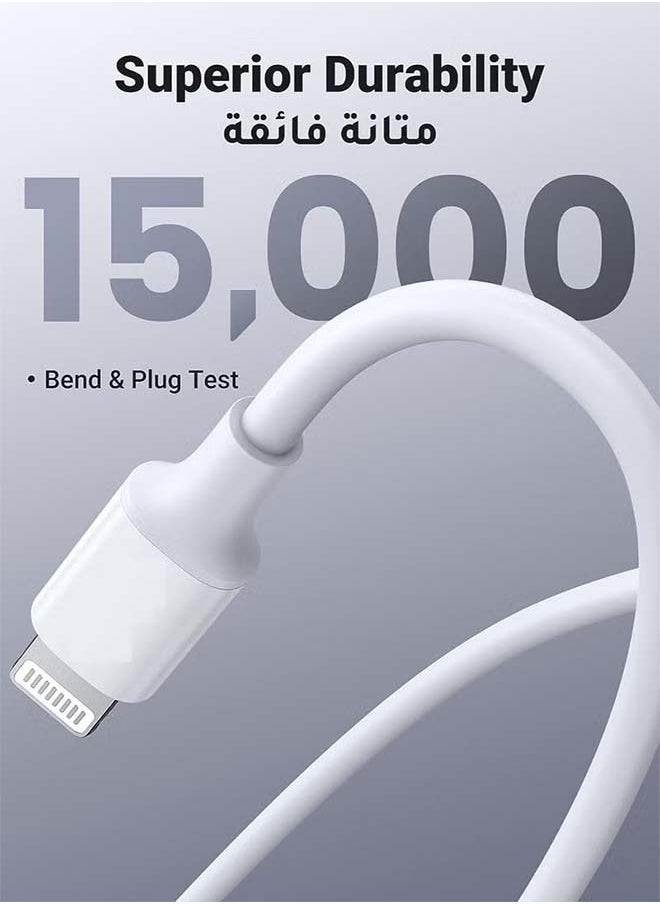 Appeal Apple iPhone Charger Cable 1m 20W Fast Charging Perfect for daily use with all devices iPhone 14/14 Pro/14 Plus/14 Pro Max iPad Pro and all iPhone 8-13 models - Image 5