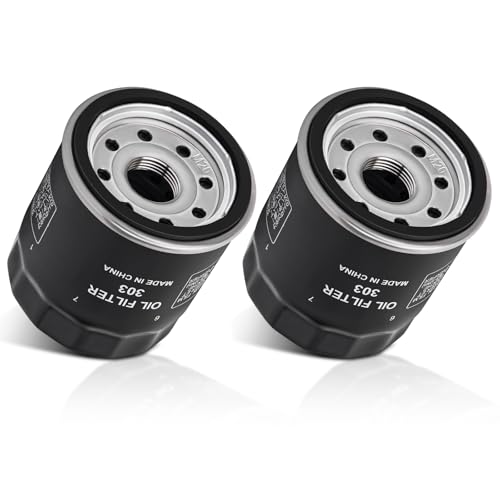 FHSJXR 2PCS 16097-0008 Oil Filter for Kawasaki Ninja 400 650 300 500 ZX6R ZX10R Z650 Vulcan 900 1500 1700 2000 800 650 750 Versys 650 X300 1000 W800 Prairie 400 360 300 Bayou 400 Z1000 Z900 Z800 Z750 - Image 1