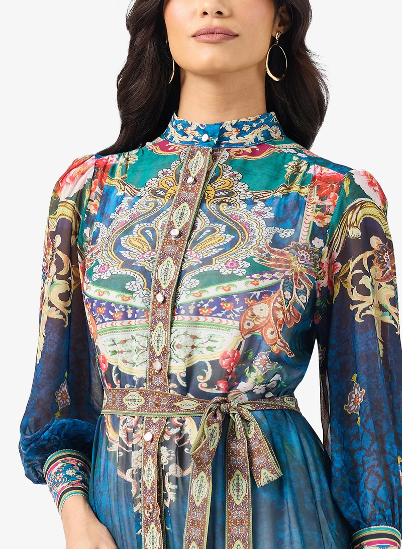 Khizana Printed Dress