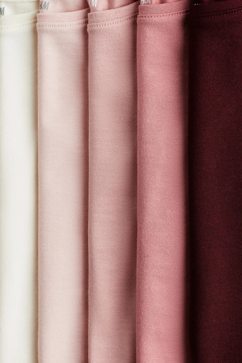 H&M 5-pack jersey tops