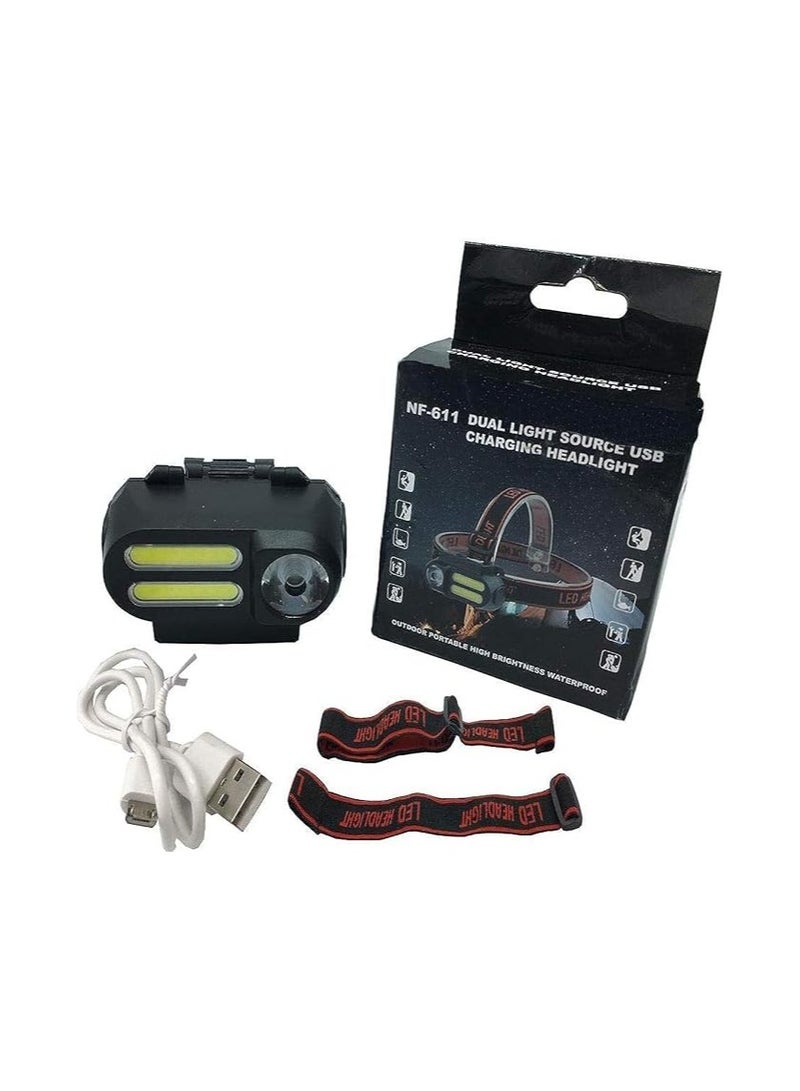 LED head torch, light stones on the head, very bright - Image 2