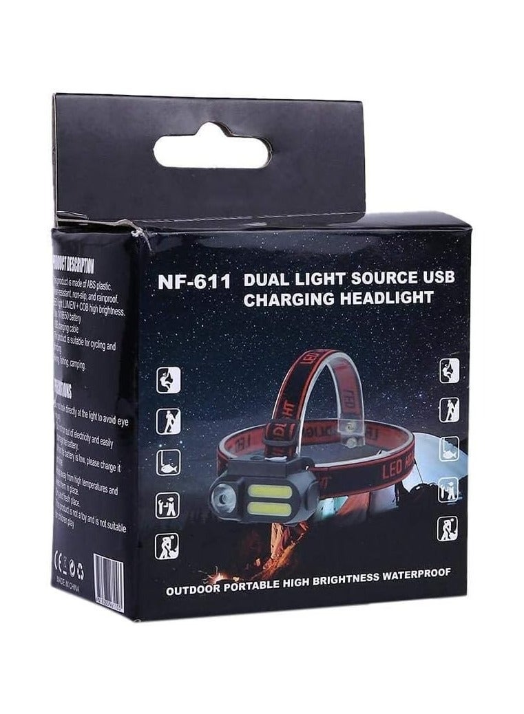 LED head torch, light stones on the head, very bright - Image 3