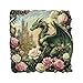 Purdicra Wooden Puzzles for Adults Dragon and Flowers Wooden Jigsaw Puzzle Unique Animal Shaped Wood Puzzles Adult Christmas Birthday Gifts for FriendsFamily Home Decor 83 84in 100pcs - Image 2