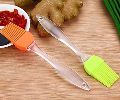 HOMEDRIP Silicone Spatula and Pastry Brush Set Special for CakeMixerGrillingTandoorCookingBakingGlazingBBQOil Brush for Cooking SiliconOil Brush for Kitchen Use  - Image 2