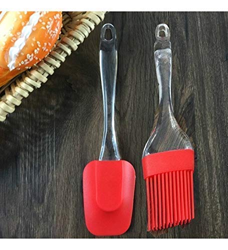 HOMEDRIP Silicone Spatula and Pastry Brush Set Special for CakeMixerGrillingTandoorCookingBakingGlazingBBQOil Brush for Cooking SiliconOil Brush for Kitchen Use  - Image 3