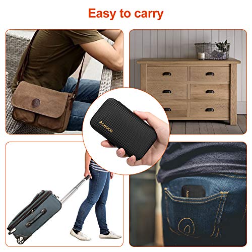 Aceoce Manicure set Men Personal Care Tools Accessories Finger and Toe Nail Clippers Kit Professional Manicure Pedicure Kit With Travel Case Nail Grooming Kit Present for Men Husband Boyfriend Parent - Image 5