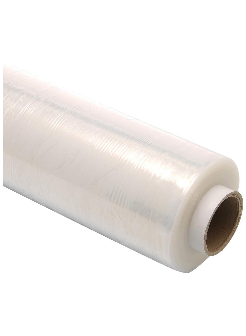Brides 50cm x 600m clear stretch plastic film for luggage wrap plastic for luggage transport - Image 4