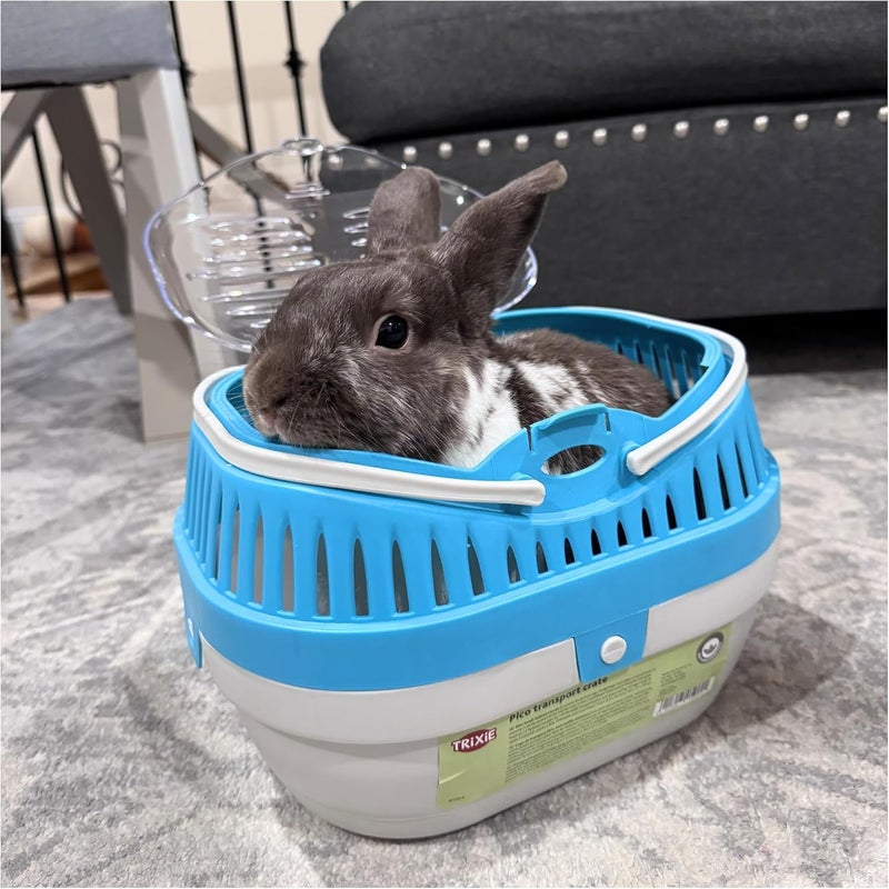 TRIXIE Pico Transport Crate Small Pet Carrier Portable Travel Carrier for Small Pets Hamsters Guinea Pig Lizards - Image 5