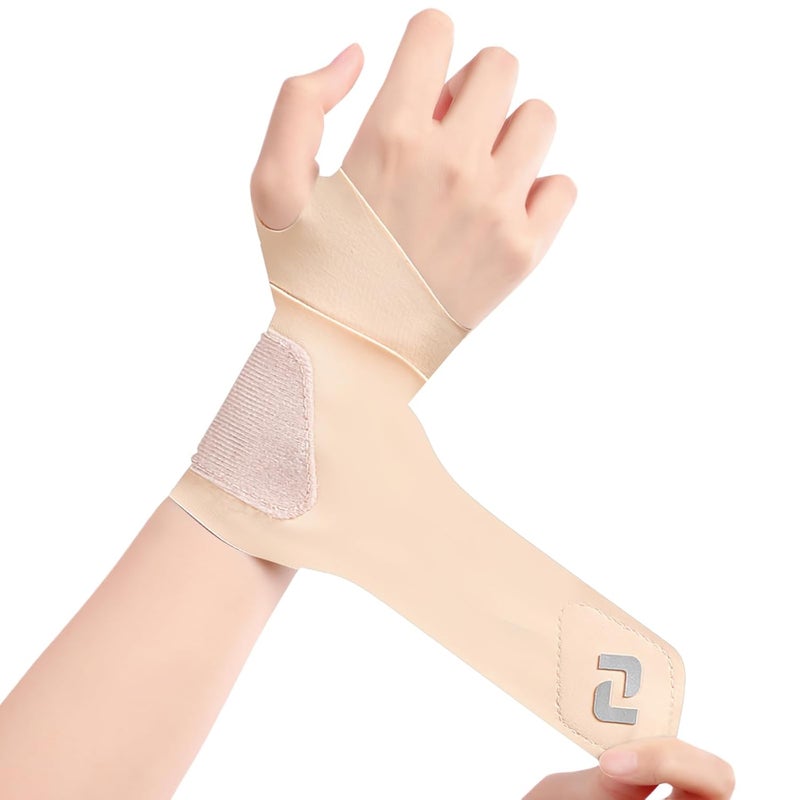CoolShef Wrist Band for Pain Relief – Hand Wrist Support Brace & Bandage for Carpal Tunnel, Arthritis, Tendonitis – Gym, Badminton, Fitness Recovery – Fits Men Women, Left Right Hands - Image 1