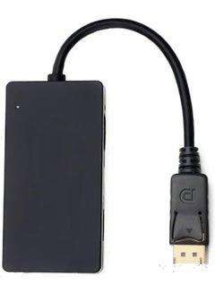 Generic 4-in-1 DisplayPort to HDMI/DVI/VGA Adapter Cable with Micro USB Audio Output, Supports Triple Display Simultaneously  - Image 2