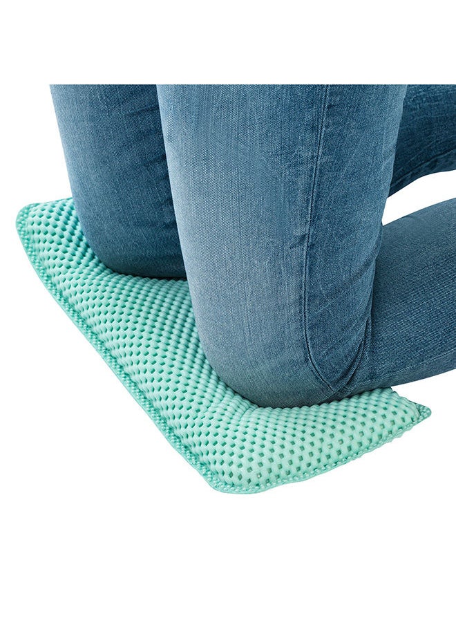 Clevamama - Bath Mat And Kneeling Cushion Blue (Antibac Treated) - Image 1