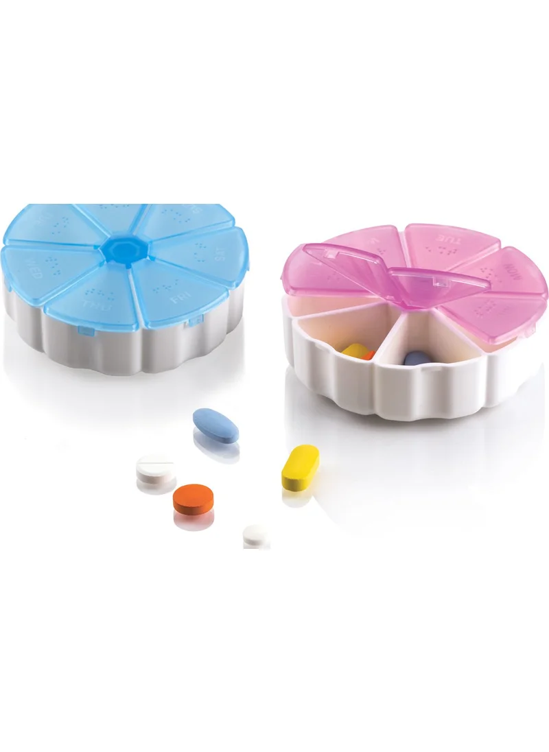 5 دي ام Weekly Medicine Box