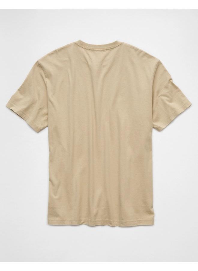 American Eagle Graphic Logo Crew Neck T-Shirt  - Image 4