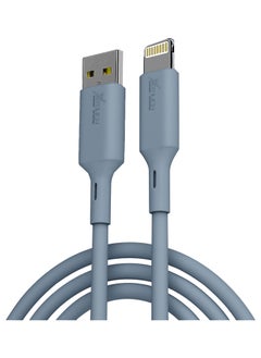 XTOUCH USB to Fast Charging and Data Cable Compatible for iPhone 3 FT Pack of 1 Grey