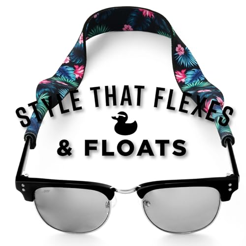 Pilotfish Neoprene Sunglasses Strap – Neoprene Eyewear Retainer, Secure Floating Sunglass Cord with Anti-Slip Ends - Image 3