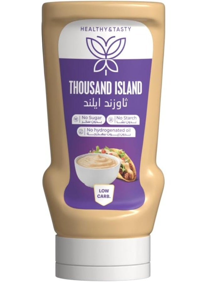 Healthy and Tasty Thousand Island Sauce 340 g