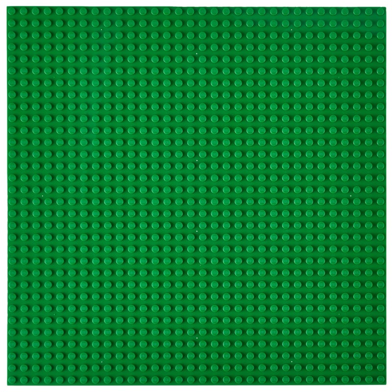 Strictly Briks Stackable Baseplate Sturdy Platform for Brick Building Set Versatile Green Baseplate for Building Blocks Toy Sets Ideal as Brick Display Table Mat 10 x 10 in Green - Image 2