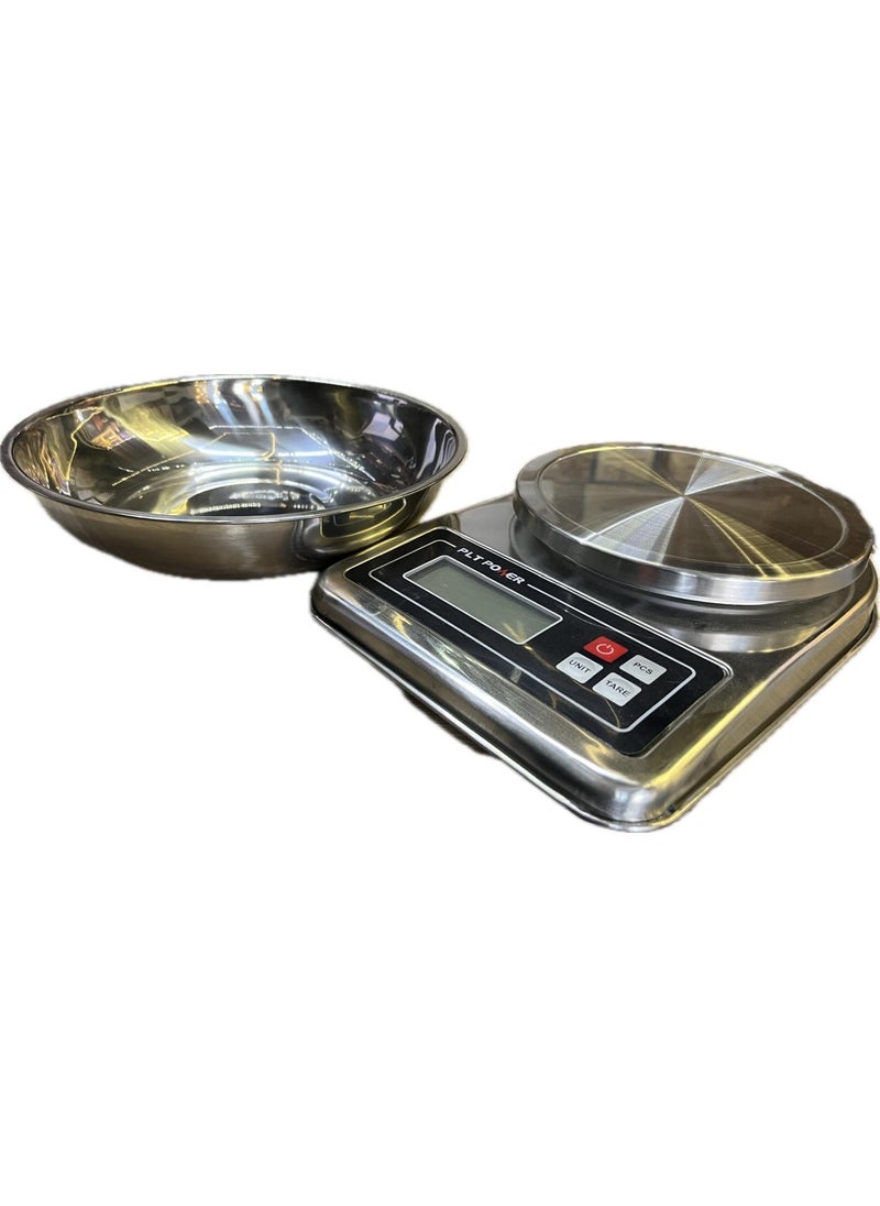 Plt Power 10KG/1GR Precision Electronic Kitchen Scale  - Image 1