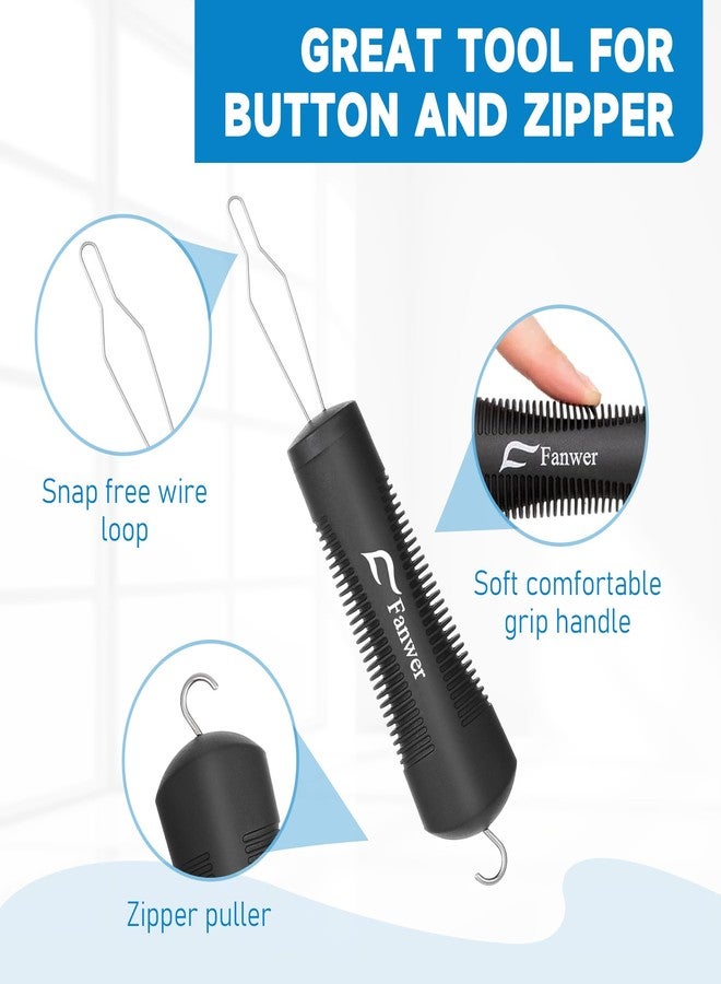 Fanwer Button Hook with Zipper Pull, One Handed Adaptive Equipment Gadgets - Image 5