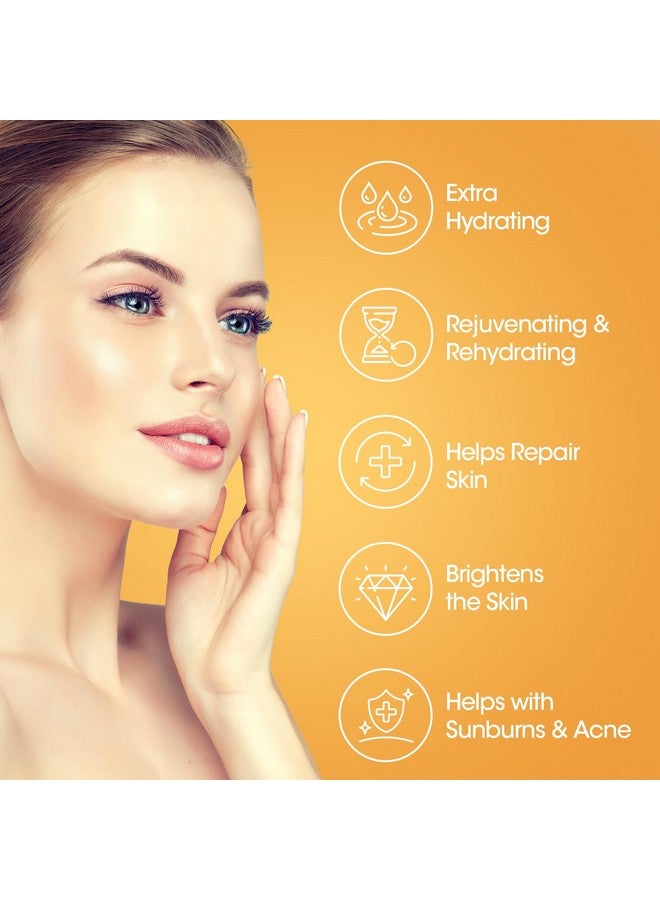 Healov Turmeric Lotion for Spots - Natural Turmeric Skin Brightening Cream for Face & Body - Cleanse Skin, Fight Acne, Even Tone, Clear Scars, Sun Damage, & Discoloration - with Vitamin C - Image 2