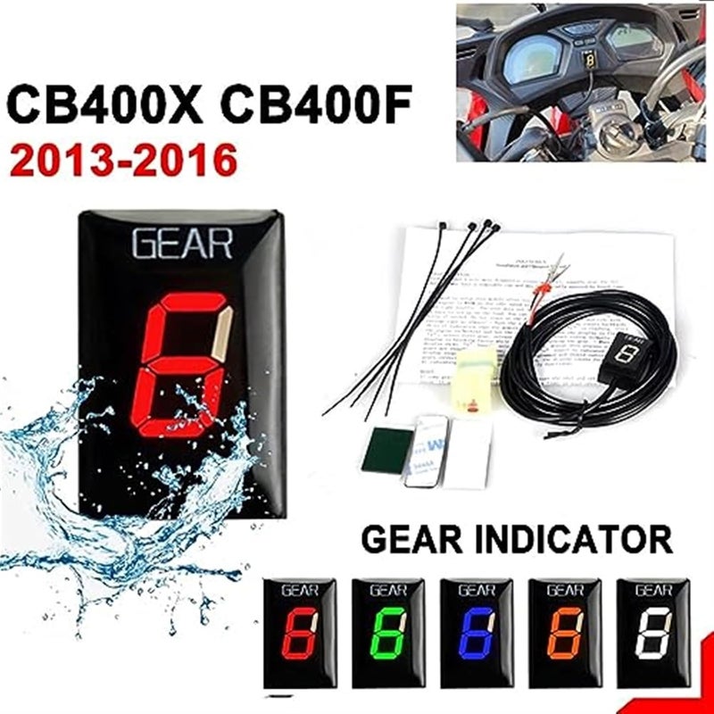 Wivplex Motorcycle Gear Indicator Display Meter - Image 2