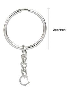 ماركة غير محددة 1 "/25 مللي متر حلقة مفاتيح معدنية مقسمة مع  - Image 3