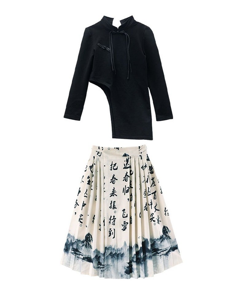 Al Aoyama girl's Modern Hanfu Outfit Girls Han Dynasty Ancient Party Dress Cosplay Costume Chinese Traditional Hanfu Dress Suit for girls  - Image 4