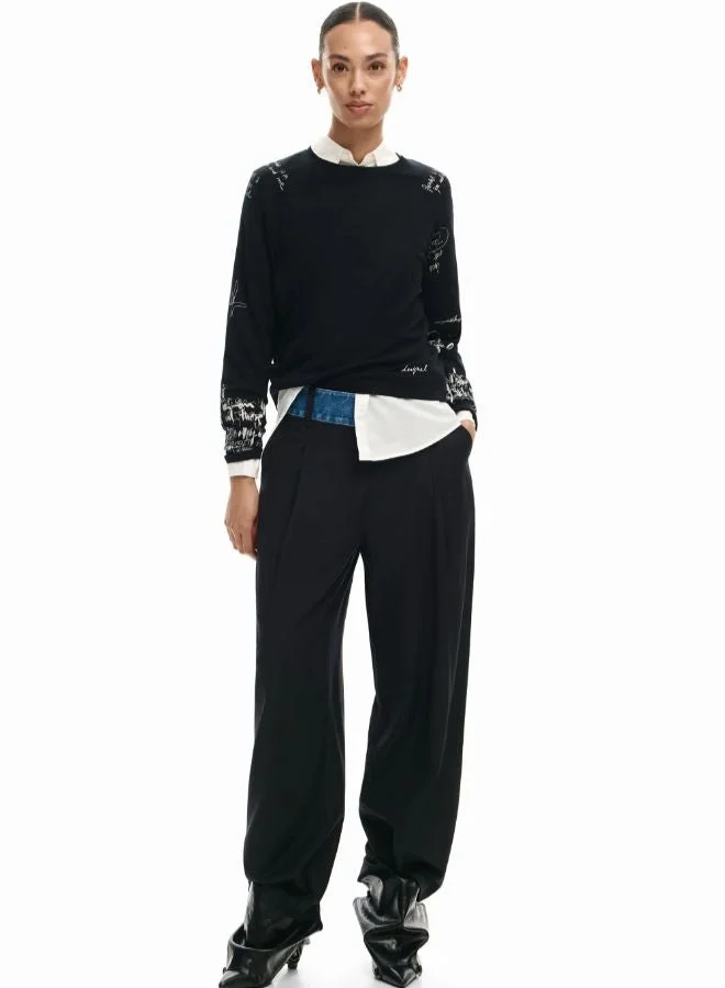 ديسيجوال كتابة قميص جميلة