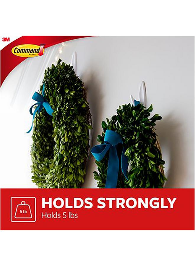 كوماند خطاف لاصق مصمم مع شريطين أبيض كبير 17083ES - Image 3