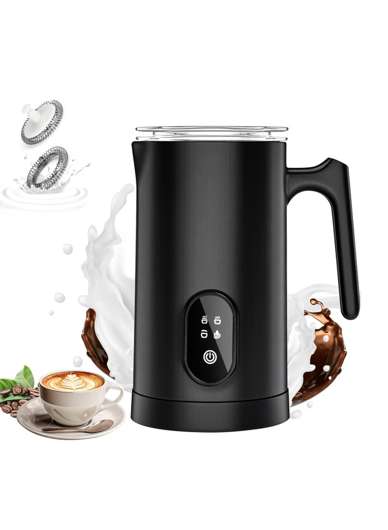 Xkimos Electric Milk Frother, 4-in-1 Steam Milk Frother, Automatic Hot and Cold Milk Frother for Coffee, Latte, Cappuccino, Macchiato, Hot Chocolate - Image 1