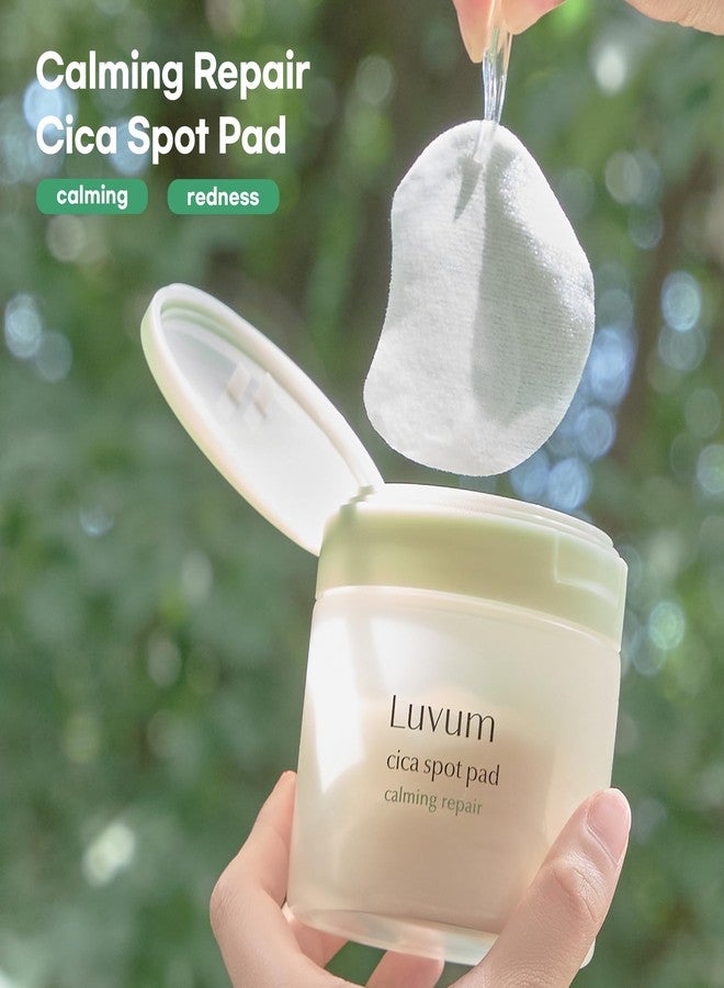 LUVUM Calming Repair Cica Spot Pad, Centella, Madecassoside, 60 Pads - Image 2